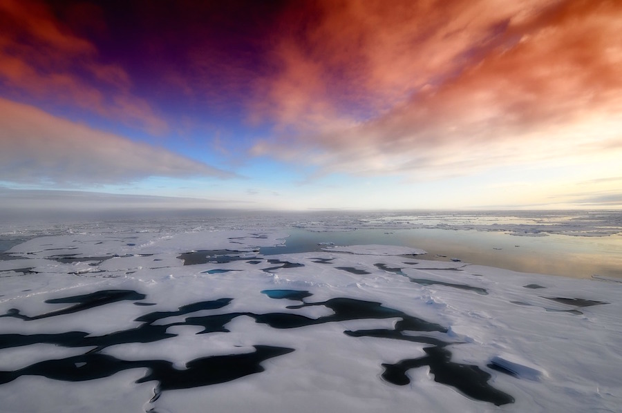 Arktisches Eis