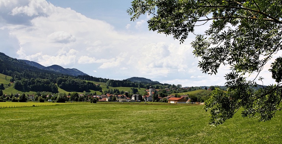 Dorf und Landwirtschaft