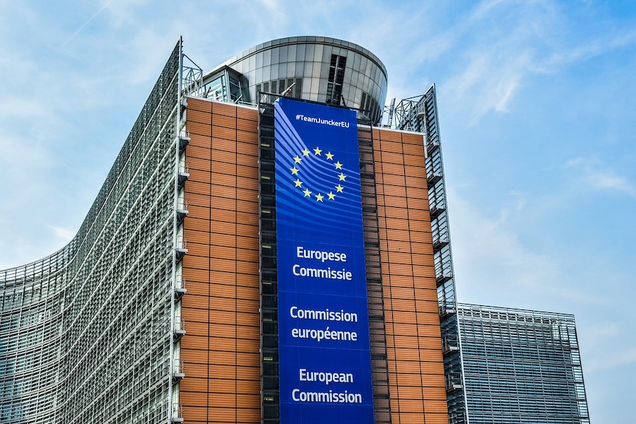 EU Kommissionsgebäude in Brüssel